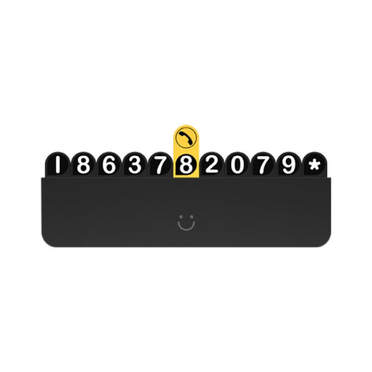 bbdd Temporary Parking License Plate Concealable Car Removal Number Plate(Pure Edition) - Parking Card by bbdd | Online Shopping South Africa | PMC Jewellery | Buy Now Pay Later Mobicred