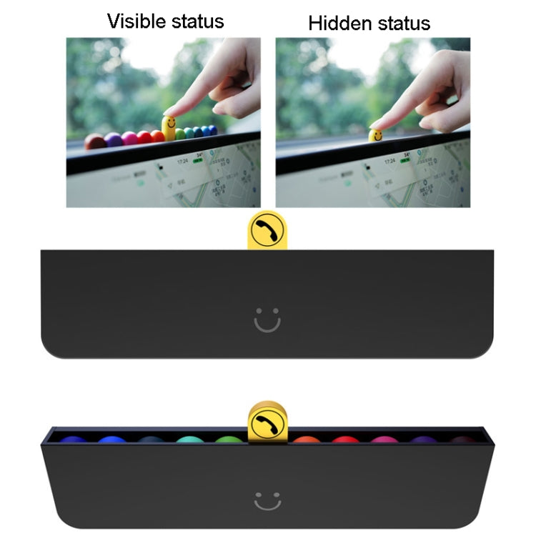 bbdd Temporary Parking License Plate Concealable Car Removal Number Plate(Rainbow Edition) - Parking Card by bbdd | Online Shopping South Africa | PMC Jewellery | Buy Now Pay Later Mobicred