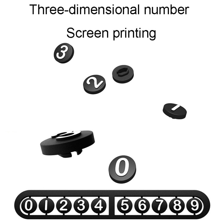 Bbdd Pod Temporary License Card Hidden Retro Parking Plate(Green) - free shipping - PMC Jewellery - Order now!