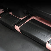 For Tesla Model Y PU Leather Car Interior Storage Glove Box Modification Accessories, Style: Air Outlet Model