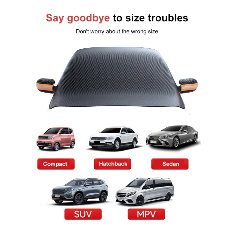 ST-3959 Snow Cover Front Windshield Strong Magnetic Adsorption Car Windshield Cover Oxford Cloth Comprehensive Protection - Window Foils & Solar Protection by PMC TechLife | Online Shopping South Africa | PMC TechLife | Buy Now Pay Later Mobicred