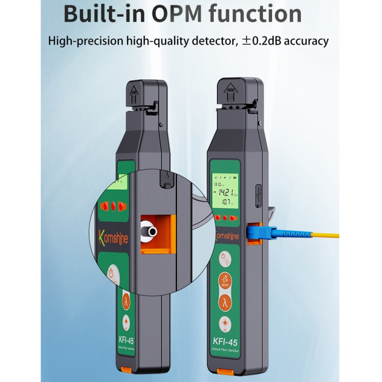Komshine Optical Fiber Signal Direction Identification Instrument, Model: KFI-45-G - Fiber Optic Test Pen by Komshine | Online Shopping South Africa | PMC Jewellery | Buy Now Pay Later Mobicred