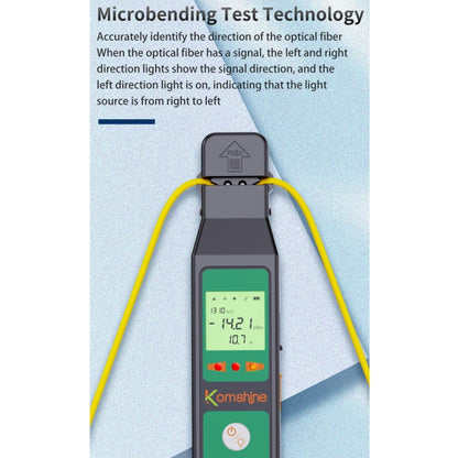 Komshine Optical Fiber Signal Direction Identification Instrument, Model: KFI-45-G - Fiber Optic Test Pen by Komshine | Online Shopping South Africa | PMC Jewellery | Buy Now Pay Later Mobicred