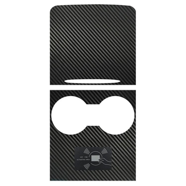 For Tesla Model 3 / Y Carbon Fiber Center Panel Protective Film Anti-Scratch Car Interior(Matte) - Car Interior Mouldings by PMC TechLife | Online Shopping South Africa | PMC TechLife | Buy Now Pay Later Mobicred