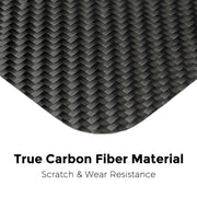 For Tesla Model 3 / Y Carbon Fiber Center Panel Protective Film Anti-Scratch Car Interior(Matte)