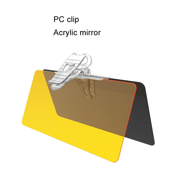 SHUNWEI SD-2301 Car Sun Visor Day Night Anti Glare Visor Adjustable Visor Protection(Black) - Sunglasses & Glasses Clips by SHUNWEI | Online Shopping South Africa | PMC TechLife | Buy Now Pay Later Mobicred