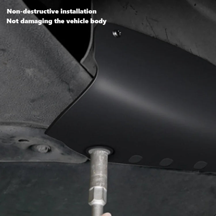 For Tesla  Model 3 Car Coolant Guard Board Chassis Pipe Protection Baffle Engine Battery Condenser Case - Anti Collision Sticker by PMC TechLife | Online Shopping South Africa | PMC TechLife | Buy Now Pay Later Mobicred