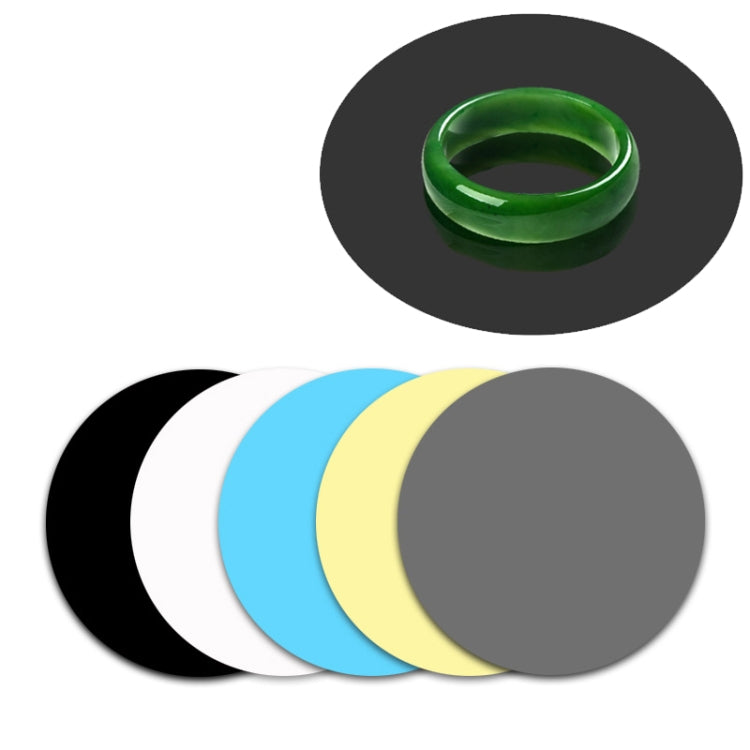 Rotating Booth PVC Background Board Live Product Display Accessories, Random Color Delivery, Specification: 22cm - free shipping - PMC Jewellery - Order now!