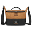 PU Leather Shoulder Crossbody Photography Bag SLR Camera Bag Lens Storage Bag(Brown) - Strap Satchel by PMC TechLife | Online Shopping South Africa | PMC TechLife | Buy Now Pay Later Mobicred