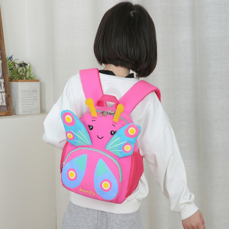 Children Schoolbag Shoulder Bag Girls Cute Cartoon Butterfly Backpack(Purple) - Double-shoulder Bags by PMC TechLife | Online Shopping South Africa | PMC TechLife | Buy Now Pay Later Mobicred