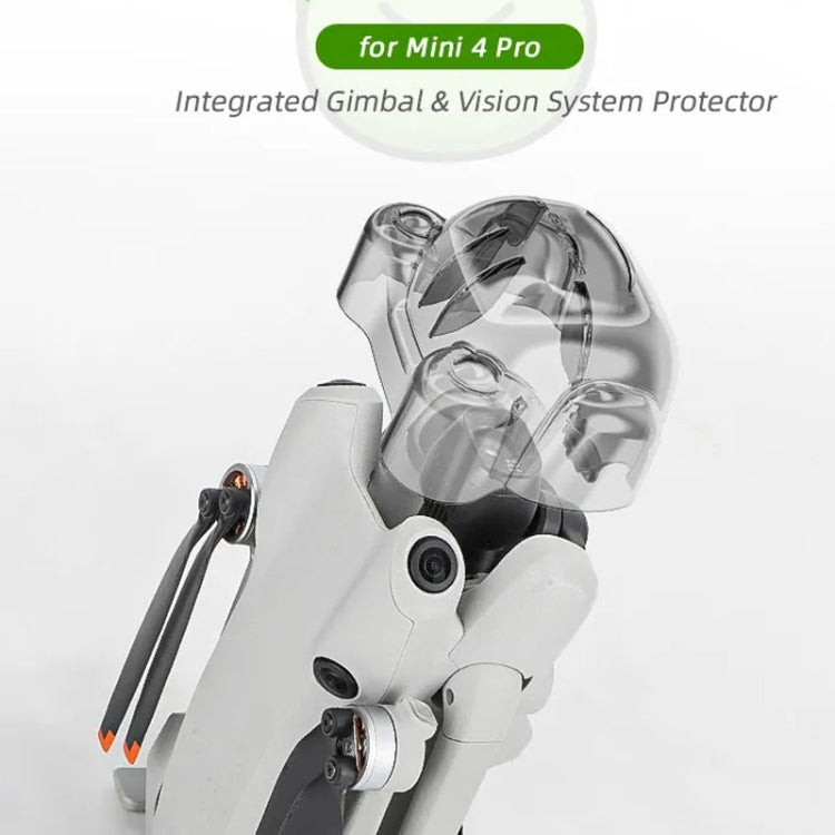 Sunnylife N4P-G710 For DJI Mini 4 Pro Integrated Gimbal Protector Camera Lens Cover Dust-proof Cap(Transparent Gray) - free shipping - PMC TechLife - Order now!