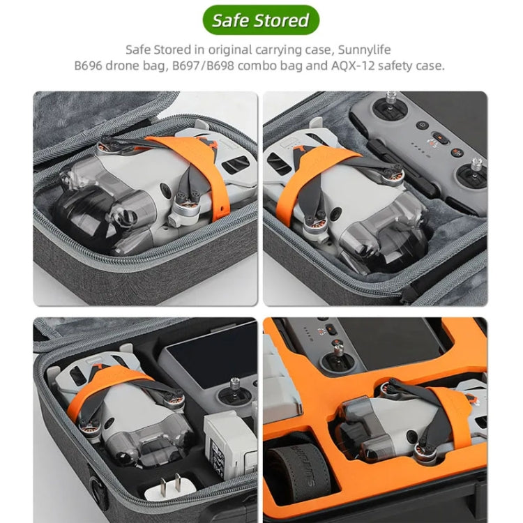 Sunnylife N4P-G710 For DJI Mini 4 Pro Integrated Gimbal Protector Camera Lens Cover Dust-proof Cap(Transparent Gray) - free shipping - PMC TechLife - Order now!