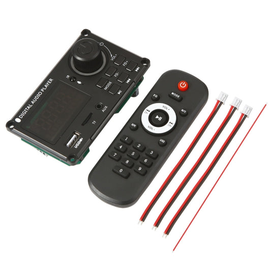 100W 12V TPA3116 Color Screen Power Amplifier Bluetooth Decoder Board With Recording Call(Silicone Remote Control) - Car MP3 & MP4 & MP5 by PMC Jewellery | Online Shopping South Africa | PMC Jewellery | Buy Now Pay Later Mobicred