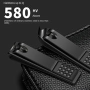 6pcs /Set Portable Nail Clipper Kit Household Nail Clipper Pedicure Tools, Color: Dark Green