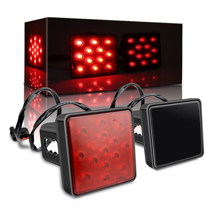 Automotive LED Trailer Lights Universal Rear Brake Lights, Color: Black Shell 12 Light - Warning Lights by PMC TechLife | Online Shopping South Africa | PMC TechLife | Buy Now Pay Later Mobicred