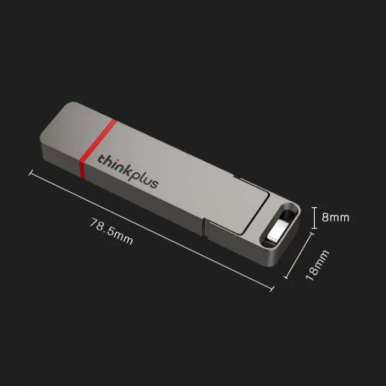 Lenovo Thinkplus TU200Pro USB3.2+Type-C Dual Interface Mobile Phone Solid State U Disk, Memory: 2TB - free shipping - PMC Jewellery - Order now!