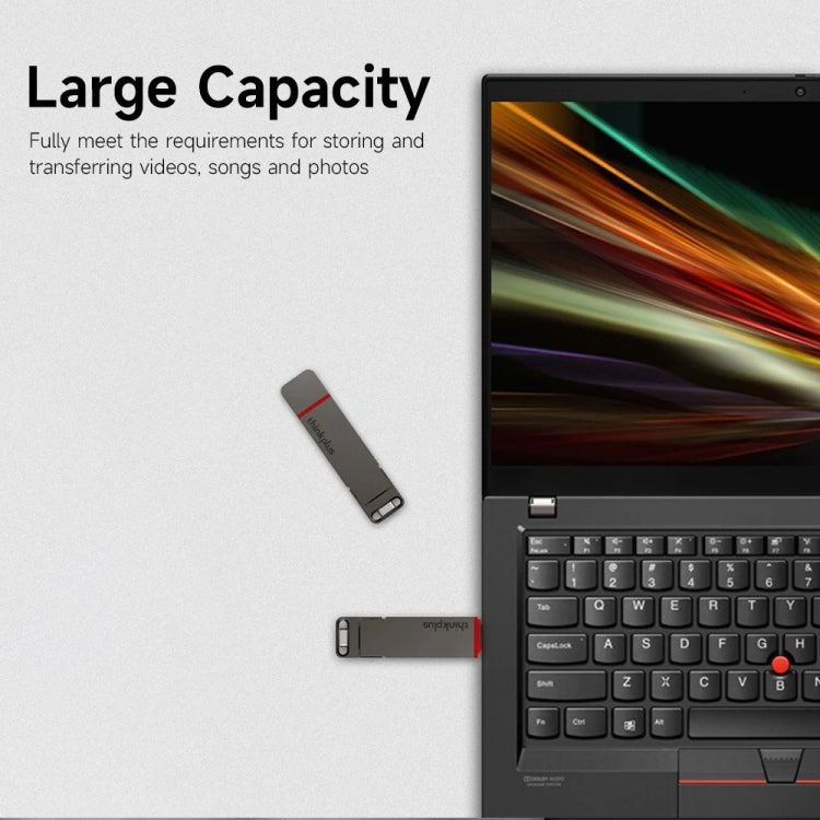 Lenovo Thinkplus TU200Pro USB3.2+Type-C Dual Interface Mobile Phone Solid State U Disk, Memory: 2TB - free shipping - PMC Jewellery - Order now!