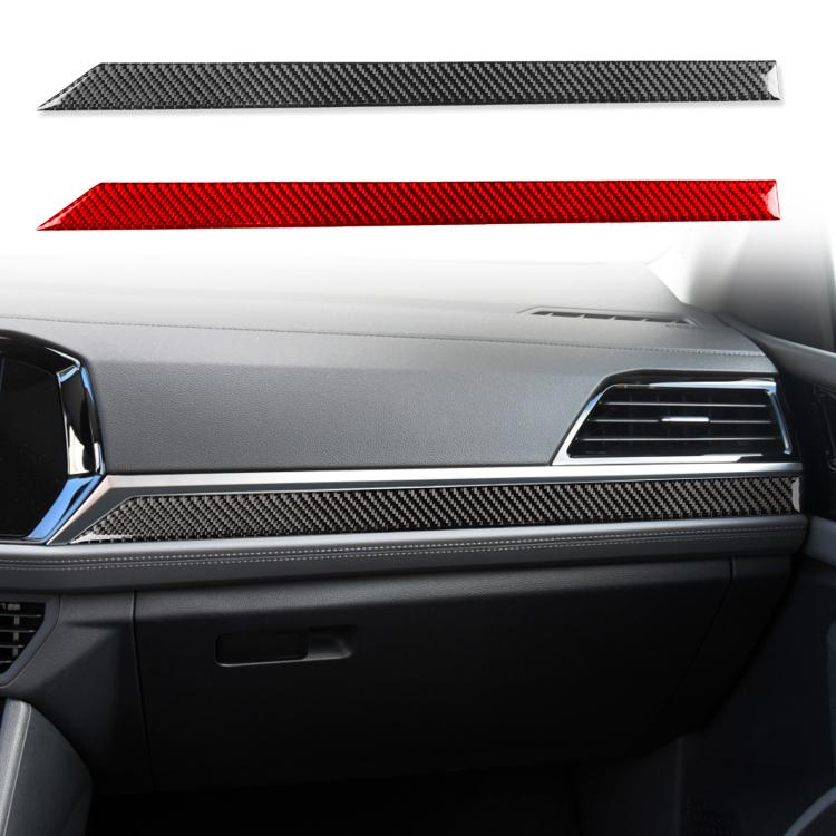 For Volkswagen Sagitar 2019-2023 Left-hand Drive Co-pilot Decorative Sticker(Black) - Car Interior Mouldings by PMc TechLife | Online Shopping South Africa | PMc TechLife | Buy Now Pay Later Mobicred