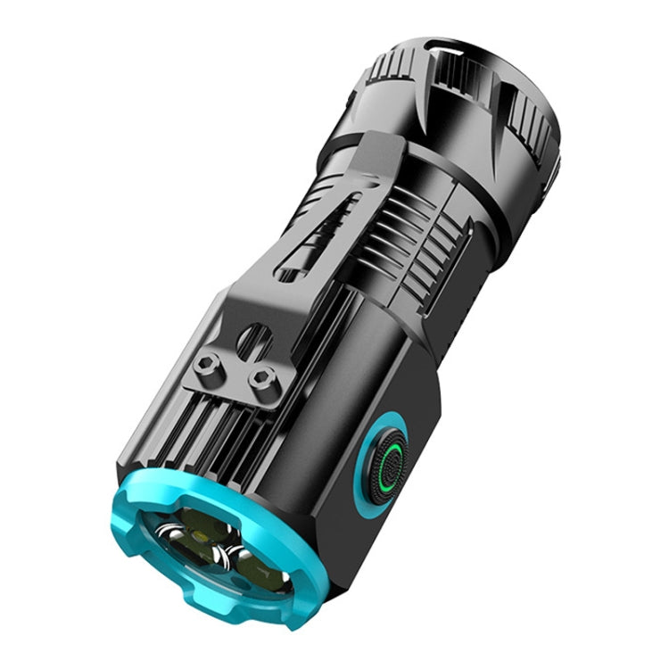 Mini Outdoor Dual Light Source Magnetic Hat Clip Multifunctional Portable Flashlight(without Battery) - Mini Flashlight by PMC TechLife | Online Shopping South Africa | PMC TechLife