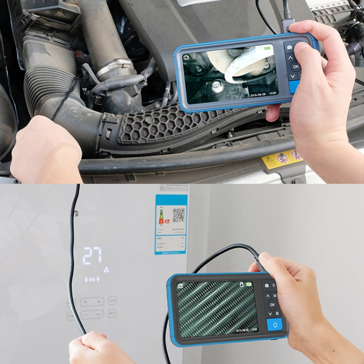 TESLONG MS450 8mm Dual Lens HD 4.5 Inch Large Screen Borescope Auto Repair Tool, 5M - free shipping - PMC Jewellery - Order now!