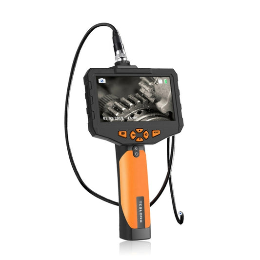 Teslong NTS300 5 Inch HD Large Screen Industrial Inspection Borescope Auto Repair Tools, Specification: 7.6mm-1M - free shipping - PMC Jewellery - Order now!