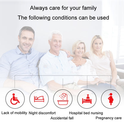 CACAZI C20 Two To Three Wireless Pager For The Elderly Home Care Waterproof Emergency Pager, EU Plug(Silver) - free shipping - PMC Jewellery - Order now!