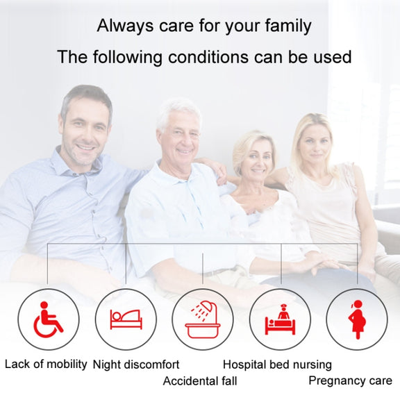 CACAZI C20 Two To Three Wireless Pager For The Elderly Home Care Water-resistant Emergency Pager, EU Plug(Black)