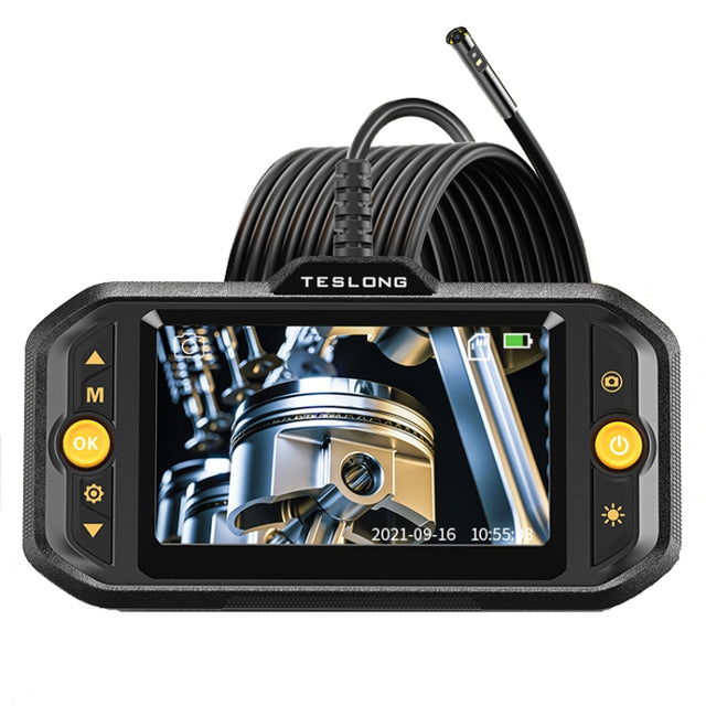 Teslong TS43S HD Camera Probe 4.3 Inch Screen All-In-One Industrial Borescope Auto Repair Tools, Specification: 8.0mm Dual Lens
