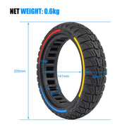 8.5 x 2 inch Colorful Flick Off-road Honeycomb Tires for Xiaomi M365 / Pro / Pro 2 / 1S / Lite(Red)