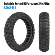 8.5 x 2 inch Colorful Flick Off-road Honeycomb Tires for Xiaomi M365 / Pro / Pro 2 / 1S / Lite(Red)