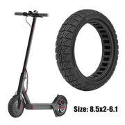 8.5 x 2 inch Colorful Flick Off-road Honeycomb Tires for Xiaomi M365 / Pro / Pro 2 / 1S / Lite(Tricolor)
