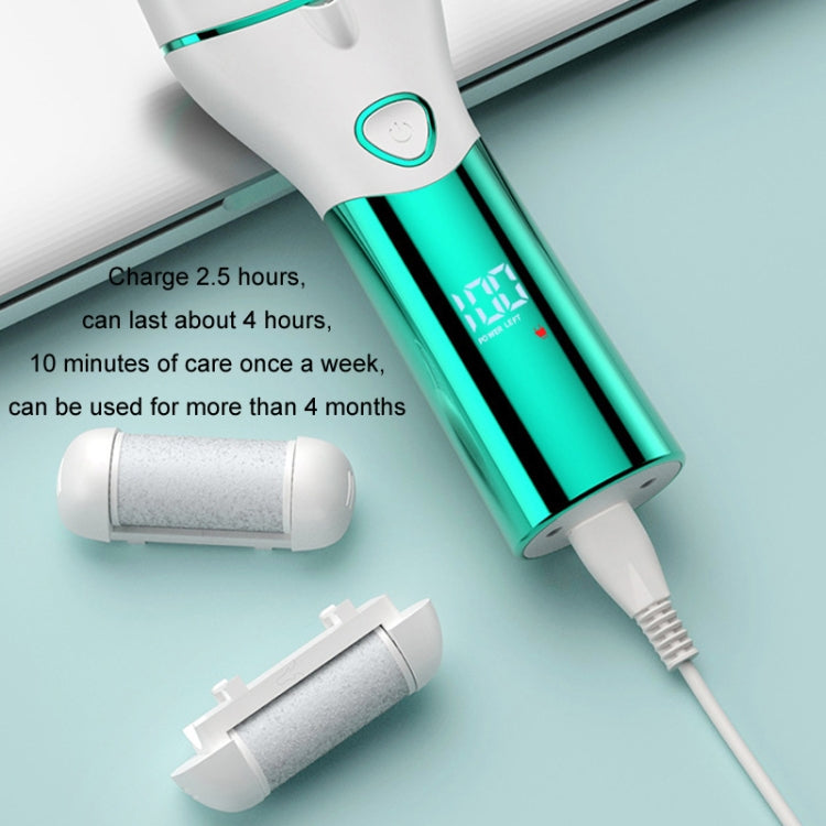 10pcs/set Household Electric Dead Skin Peeling Foot Grinder, Color: Black - Grinding Tools & Accessories by PMC TechLife | Online Shopping South Africa | PMC TechLife