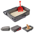 24x40cm Foldable Oxford Cloth Portable Cat Litter Box Pet Bag - Litter & Housebreaking by PMC TechLife | Online Shopping South Africa | PMC TechLife | Buy Now Pay Later Mobicred