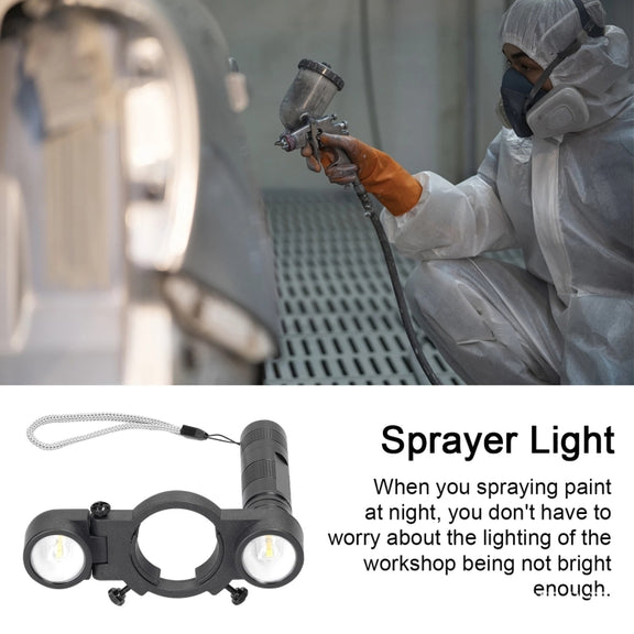 Universal Spray Machine Light Airbrush Light Adjustable Size Lighting Searchlight Fill Light Without Battery