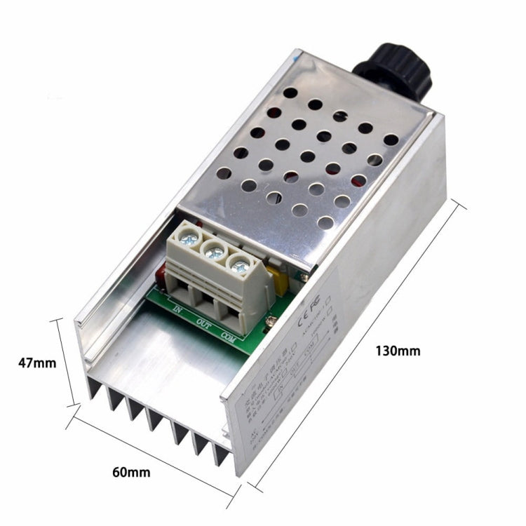 10000W High Power SCR Speed Controller Voltage Regulator Dimmer Thermostat With Shell - Motor & Controller by PMC TechLife | Online Shopping South Africa | PMC TechLife