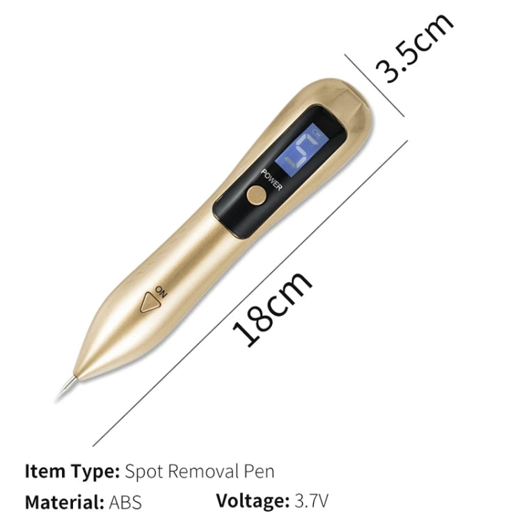 9 Gears Mole Spotting Pen LCD Home Laser Mole Spot Sweeping Beauty Instrument With Shot Light(White) - free shipping - PMC TechLife - Order now!