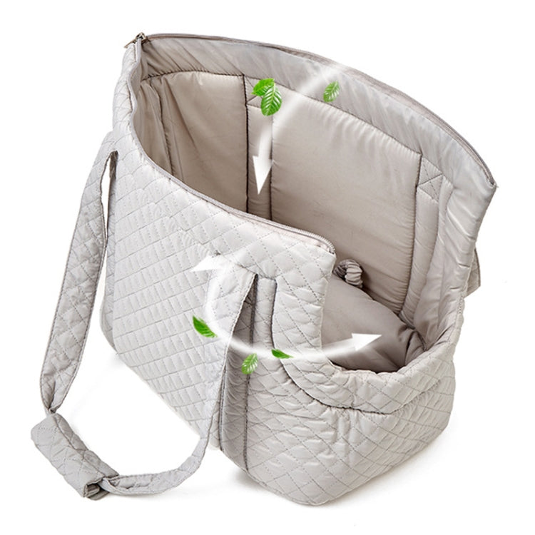 Pet Handbag Autumn And Winter Shoulder Cat Outing Bag, Color: Light Pink - Pet Storages & Bags by PMC TechLife | Online Shopping South Africa | PMC TechLife | Buy Now Pay Later Mobicred