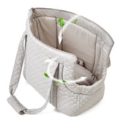 Pet Handbag Autumn And Winter Shoulder Cat Outing Bag, Color: Light Pink
