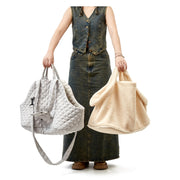 Pet Handbag Autumn And Winter Shoulder Cat Outing Bag, Color: Large Navy Blue