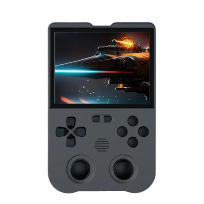 AMPOWN XU10 Handheld Game Console 3.5-Inch IPS Screen Linux System Portable Video Arcade 64G(Grey) - free shipping - PMC Jewellery - Order now!