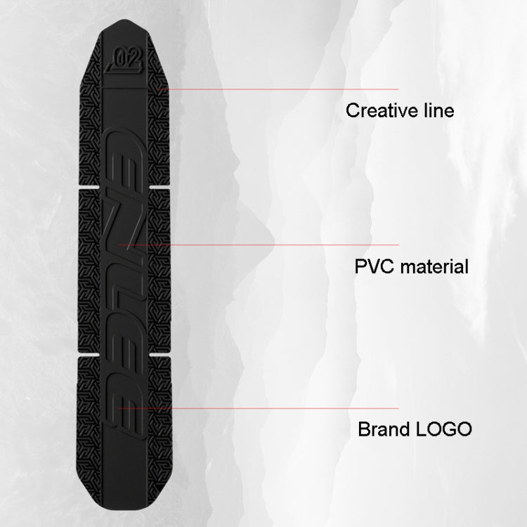 ENLEE E-645 Bicycle Frame Protectors Mountain Bike Road Bike Bumper Covers Downtube Guards(Black) - Protective Cases by ENLEE | Online Shopping South Africa | PMC TechLife | Buy Now Pay Later Mobicred