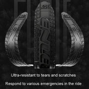 ENLEE E-645 Bicycle Frame Protectors Mountain Bike Road Bike Bumper Covers Downtube Guards(Red)