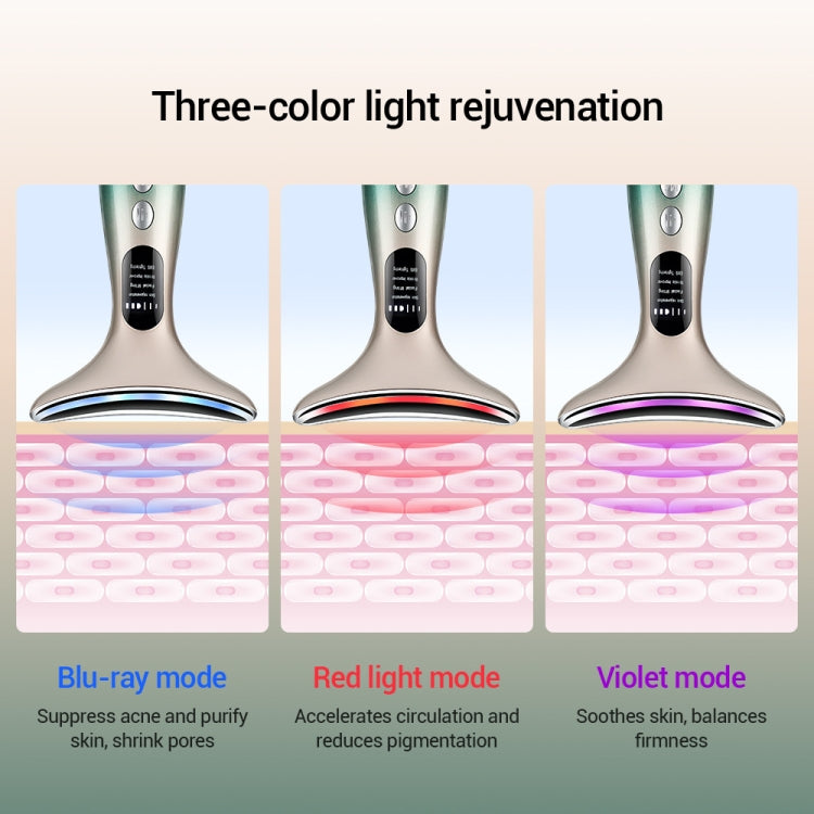HY38 EMS Micro-Current Constant Temperature Neck Beauty Instrument Facial Introduction Device(Gradient) - Beauty Instrument by PMC TechLife | Online Shopping South Africa | PMC TechLife | Buy Now Pay Later Mobicred