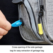 25x17x12cm Portable Pet Training Bag For Outings Dog Pet Snack Waist Bag(Light Gray)