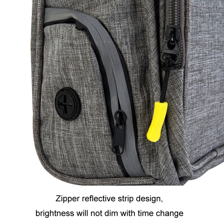 25x17x12cm Portable Pet Training Bag For Outings Dog Pet Snack Waist Bag(Light Gray) - Pet Bags by PMC TechLife | Online Shopping South Africa | PMC TechLife | Buy Now Pay Later Mobicred