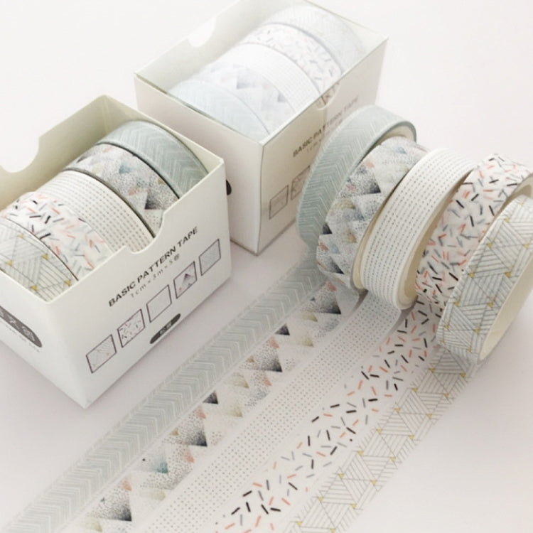 5rolls /Box 3m Washi DIY Decoration Handbook Tape Set, Color: Pine - Tape & Solid glue by PMC TechLife | Online Shopping South Africa | PMC TechLife