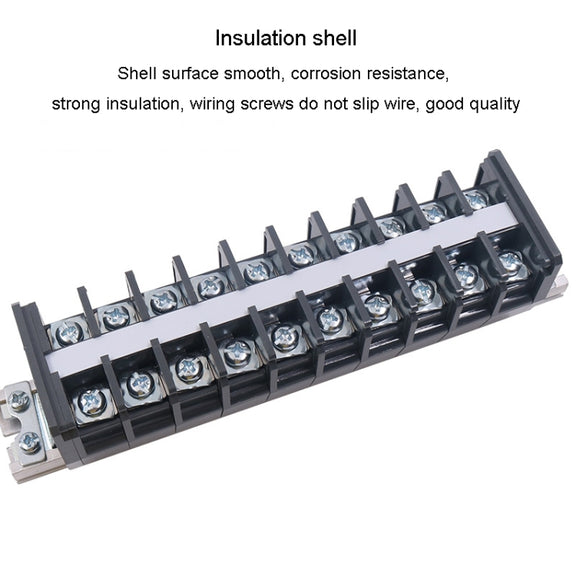 CHINT TD-1530 Terminal Block Rail Type Wiring Block Paralleling Wires Wire Connector