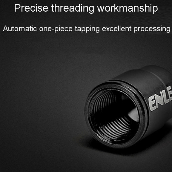 ENLEE E-FZ1004 2pcs /Set Bicycle French Valve Caps Aluminum Alloy Dust Cap For Tire Valve Caps(Red)