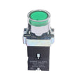 CHINT NP2-BW3362/220V 1 NC Pushbutton Switches With LED Light Silver Alloy Contact Push Button (Green) - Car Switches by PMC TechLife | Online Shopping South Africa | PMC TechLife | Buy Now Pay Later Mobicred