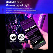 YONGNUO YN360IV 480 LEDs RGB APP Controlled Photography Fill Light, Spec: Standard+NP-F750